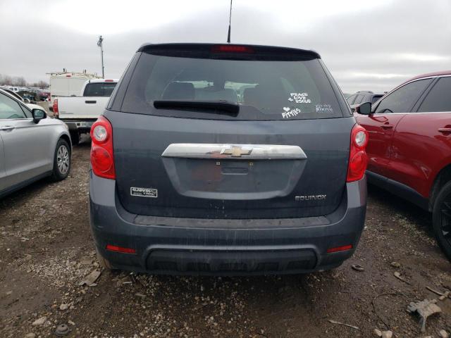 2GNALBEC6B1240923 - 2011 CHEVROLET EQUINOX LS CHARCOAL photo 6