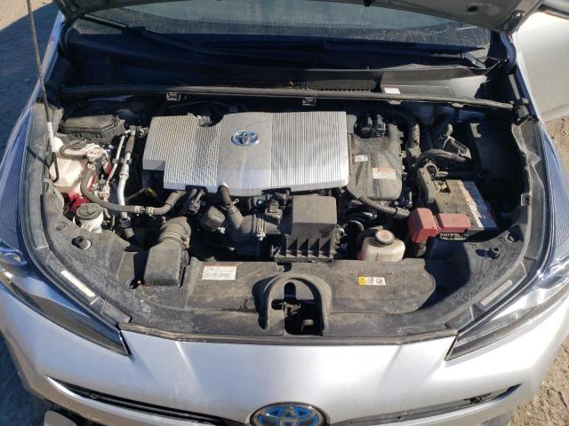 JTDL9MFU7M3024174 - 2021 TOYOTA PRIUS LE SILVER photo 11