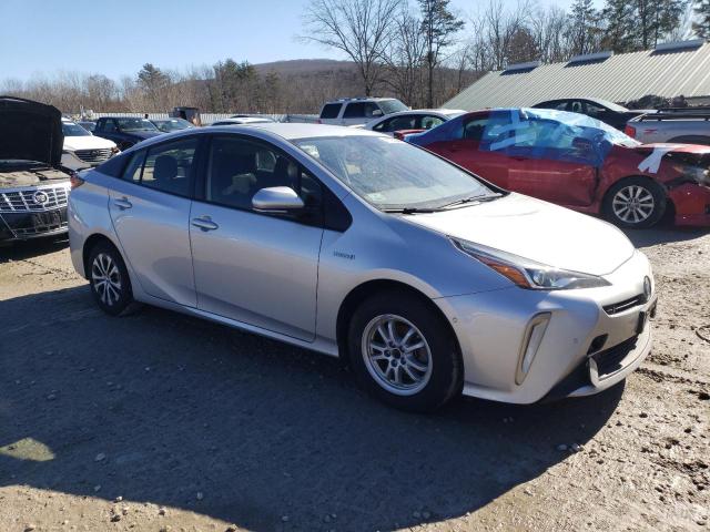 JTDL9MFU7M3024174 - 2021 TOYOTA PRIUS LE SILVER photo 4