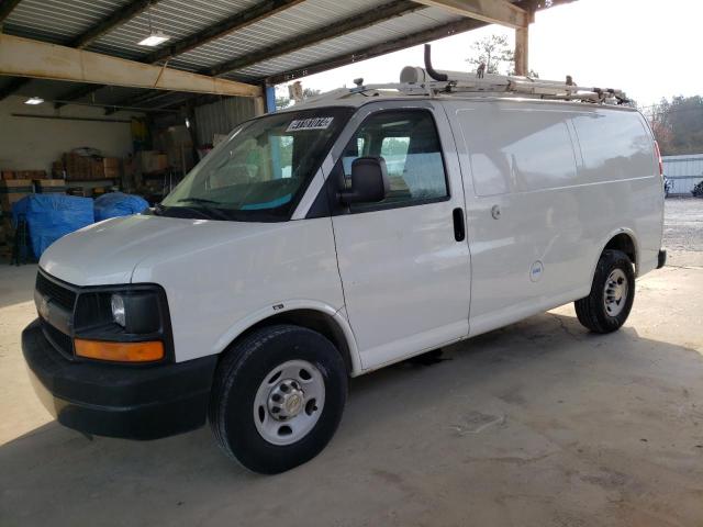 1GCWGFCB0C1116867 - 2012 CHEVROLET EXPRESS G2 WHITE photo 1