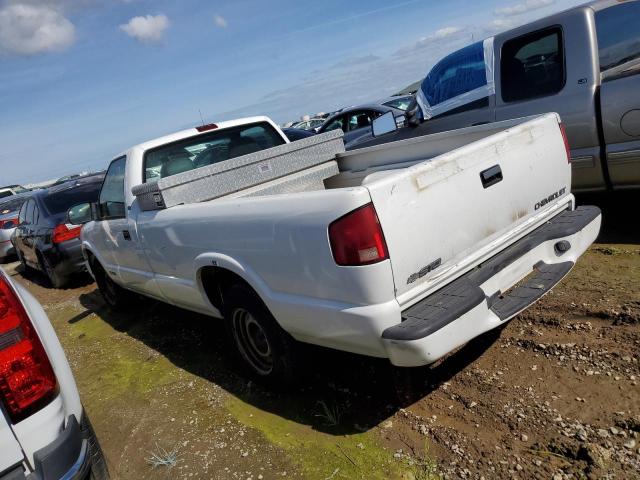 1GCCS14W01K173163 - 2001 CHEVROLET S TRUCK S10 WHITE photo 2