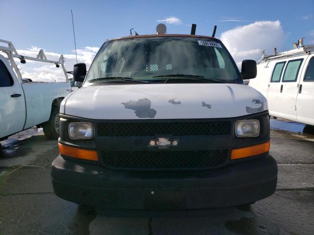 1GCGG25V161184782 - 2006 CHEVROLET EXPRESS G2 WHITE photo 5