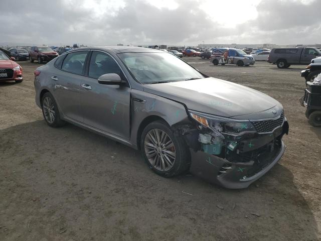 5XXGV4L24GG074311 - 2016 KIA OPTIMA SXL GRAY photo 4