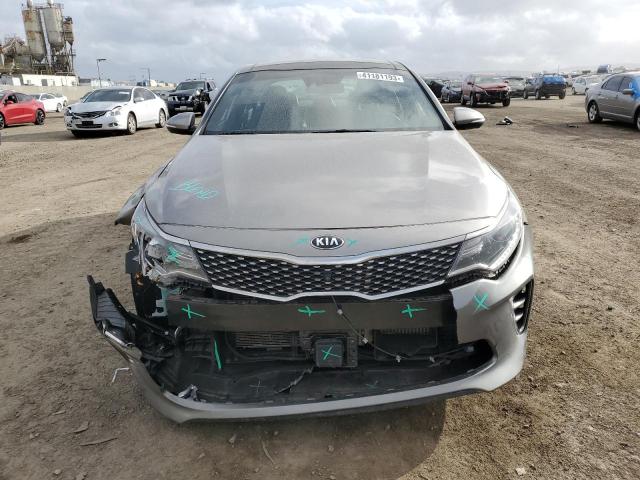 5XXGV4L24GG074311 - 2016 KIA OPTIMA SXL GRAY photo 5