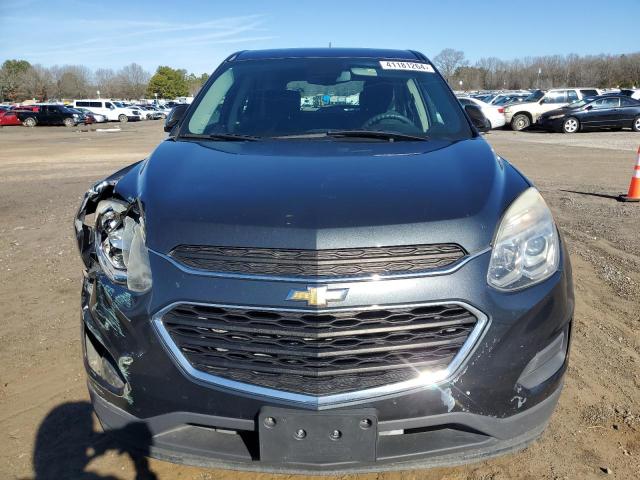 2GNALBEKXH1540593 - 2017 CHEVROLET EQUINOX LS BLACK photo 5