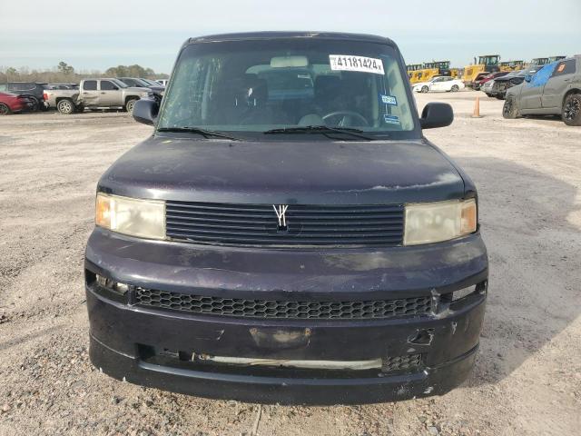 JTLKT324064099703 - 2006 TOYOTA SCION XB BLUE photo 5