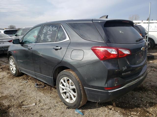 2GNAXKEV7K6115079 - 2019 CHEVROLET EQUINOX LT GRAY photo 2