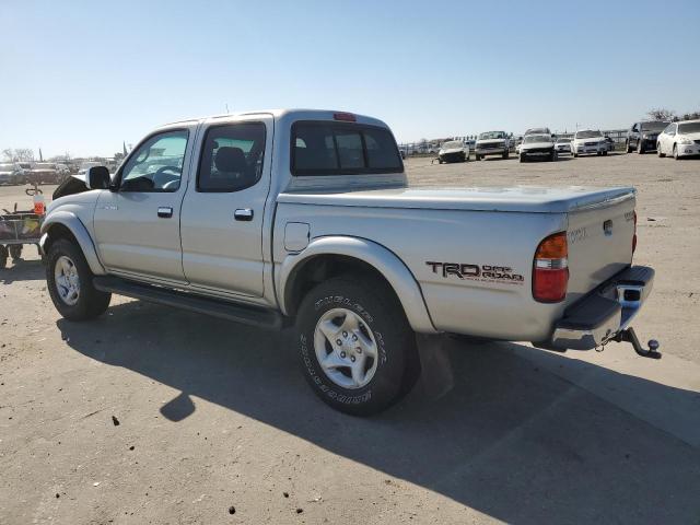 5TEGN92N23Z284376 - 2003 TOYOTA TACOMA DOUBLE CAB PRERUNNER SILVER photo 2