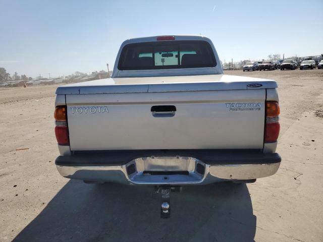 5TEGN92N23Z284376 - 2003 TOYOTA TACOMA DOUBLE CAB PRERUNNER SILVER photo 6