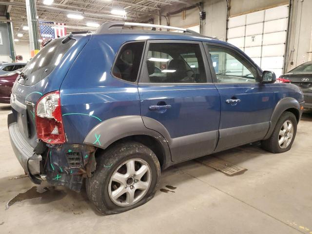 KM8JN72D65U042876 - 2005 HYUNDAI TUCSON GLS BLUE photo 3