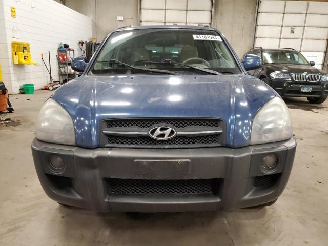 KM8JN72D65U042876 - 2005 HYUNDAI TUCSON GLS BLUE photo 5