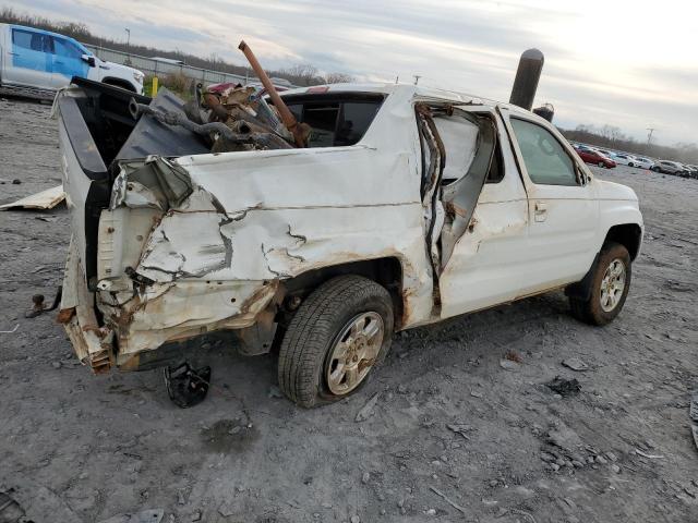 2HJYK16598H515183 - 2008 HONDA RIDGELINE RTL WHITE photo 3