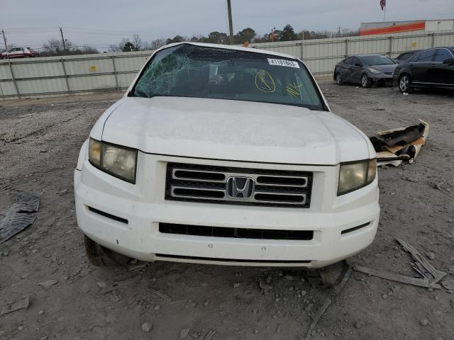 2HJYK16598H515183 - 2008 HONDA RIDGELINE RTL WHITE photo 5