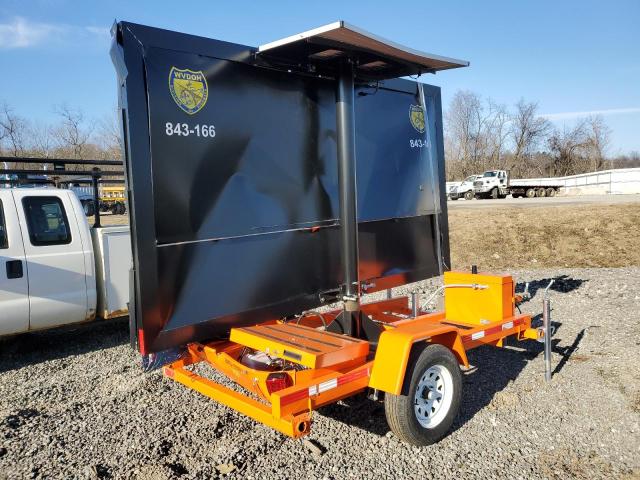1A9AS0339N2228079 - 2022 AERM TRAILER ORANGE photo 2