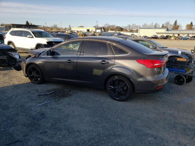 1FADP3J25HL265284 - 2017 FORD FOCUS TITANIUM GRAY photo 2