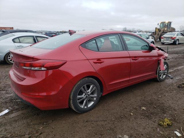 KMHD84LF5HU250156 - 2017 HYUNDAI ELANTRA SE RED photo 3