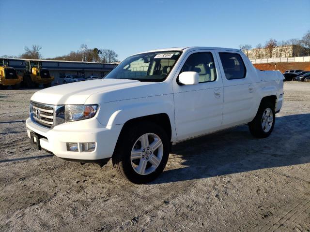 5FPYK1F54DB003746 - 2013 HONDA RIDGELINE RTL WHITE photo 1