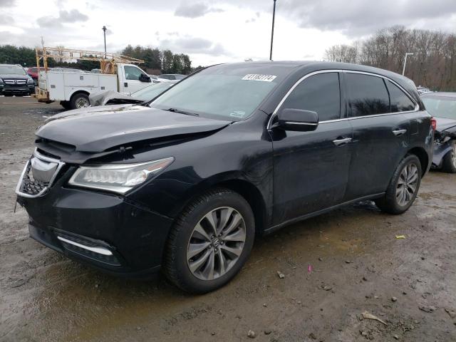 5FRYD4H4XFB014275 - 2015 ACURA MDX TECHNOLOGY BLACK photo 1