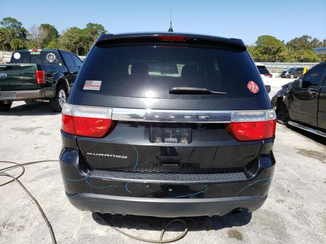 1C4RDHAG6CC138442 - 2012 DODGE DURANGO SXT BLACK photo 6