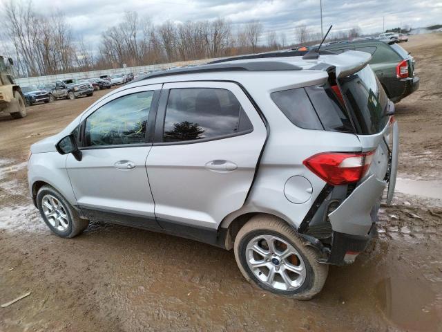 MAJ6S3GL6LC369346 - 2020 FORD ECOSPORT SE SILVER photo 2