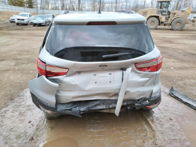 MAJ6S3GL6LC369346 - 2020 FORD ECOSPORT SE SILVER photo 6