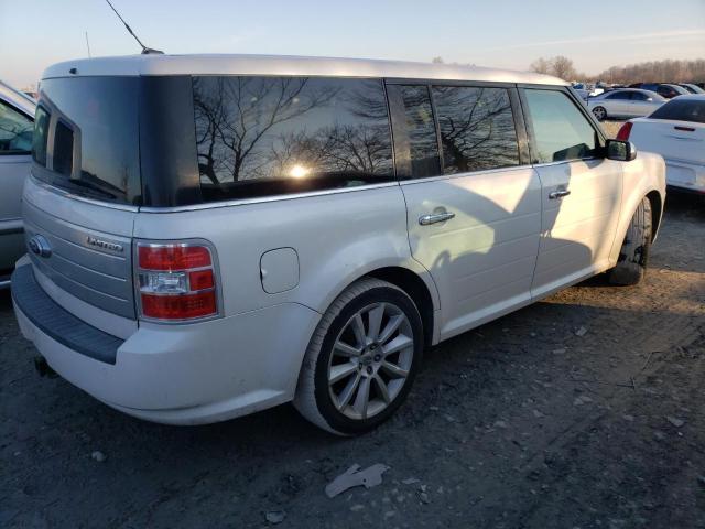 2FMGK5DC4BBD17416 - 2011 FORD FLEX LIMITED WHITE photo 3