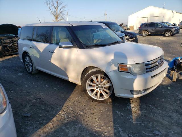 2FMGK5DC4BBD17416 - 2011 FORD FLEX LIMITED WHITE photo 4