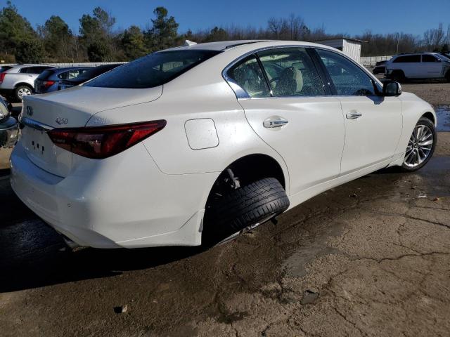 JN1EV7BPXMM704976 - 2021 INFINITI Q50 LUXE WHITE photo 3