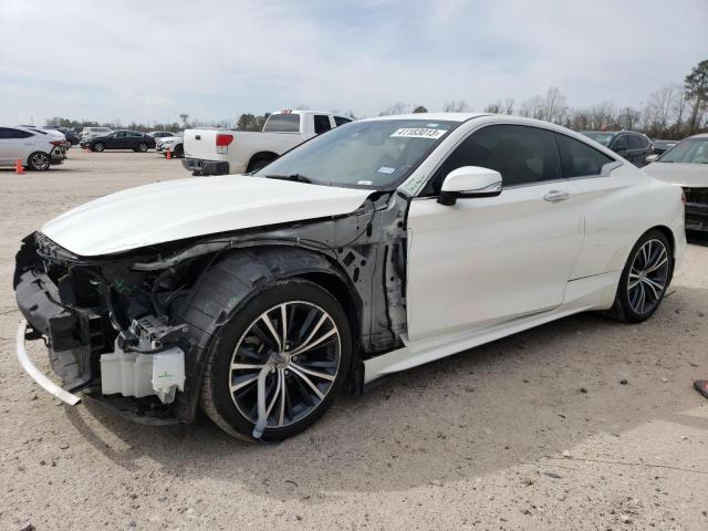 JN1CV7EK1HM110869 - 2017 INFINITI Q60 BASE WHITE photo 1