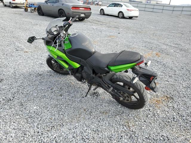 JKAEXEE17EDA16628 - 2014 KAWASAKI EX650 E GREEN photo 3