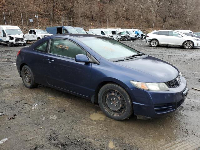 2HGFG12679H509817 - 2009 HONDA CIVIC LX BLUE photo 4