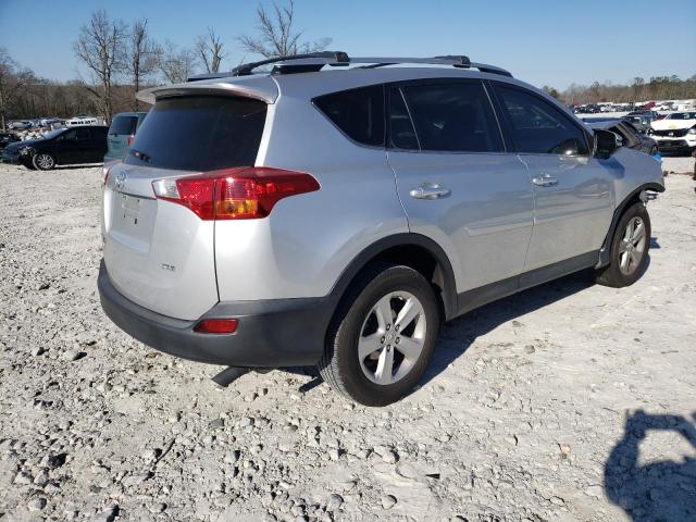 JTMWFREV9EJ012358 - 2014 TOYOTA RAV4 XLE SILVER photo 3