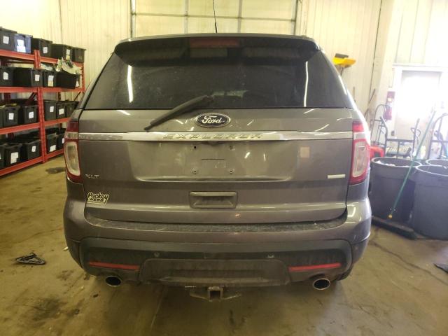 1FM5K8D82DGA74690 - 2013 FORD EXPLORER XLT GRAY photo 6