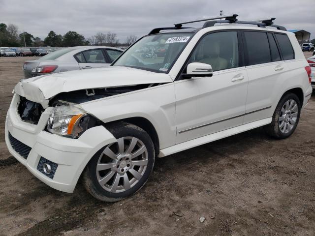 WDCGG8HB3AF438244 - 2010 MERCEDES-BENZ GLK 350 4MATIC WHITE photo 1