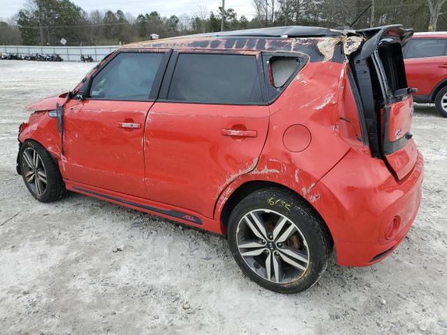 KNDJP3A51K7667519 - 2019 KIA SOUL + RED photo 2