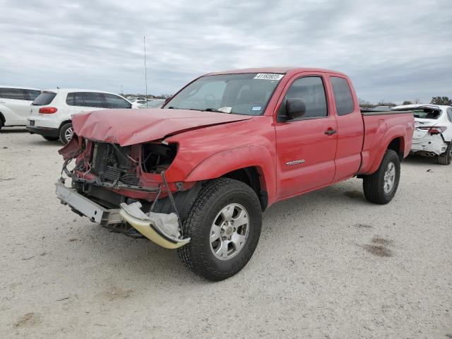 5TETU62N06Z161907 - 2006 TOYOTA TACOMA PRERUNNER ACCESS CAB RED photo 1