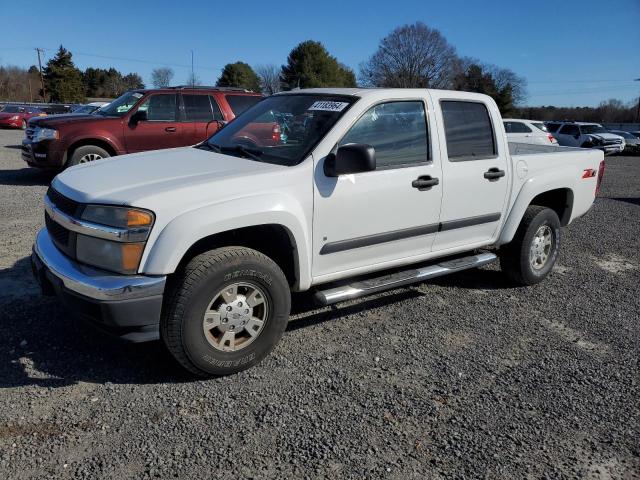 1GCDS43E688189986 - 2008 CHEVROLET COLORADO LT WHITE photo 1