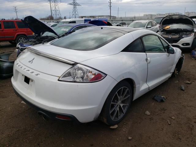 4A31K5DF7CE008255 - 2012 MITSUBISHI ECLIPSE GS SPORT WHITE photo 3