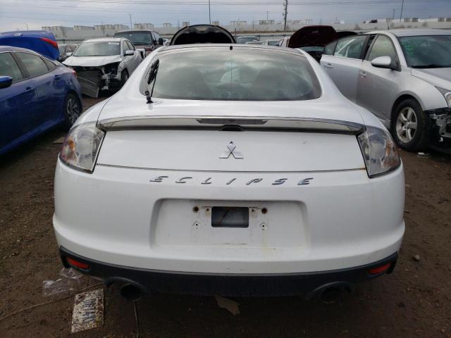 4A31K5DF7CE008255 - 2012 MITSUBISHI ECLIPSE GS SPORT WHITE photo 6