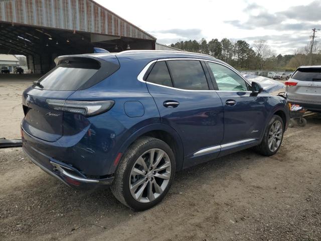 LRBFZRR41ND022260 - 2022 BUICK ENVISION AVENIR BLUE photo 3