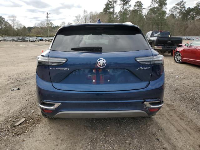 LRBFZRR41ND022260 - 2022 BUICK ENVISION AVENIR BLUE photo 6