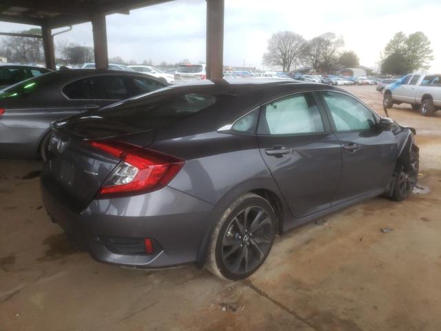 2HGFC2F83MH558163 - 2021 HONDA CIVIC SPORT 灰色 照片 3
