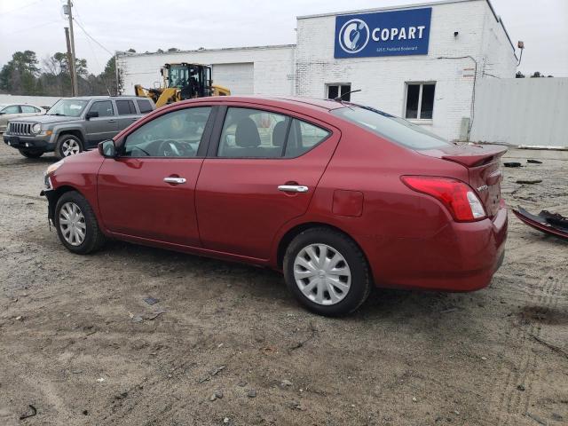 3N1CN7AP1JL800803 - 2018 NISSAN VERSA S RED photo 2