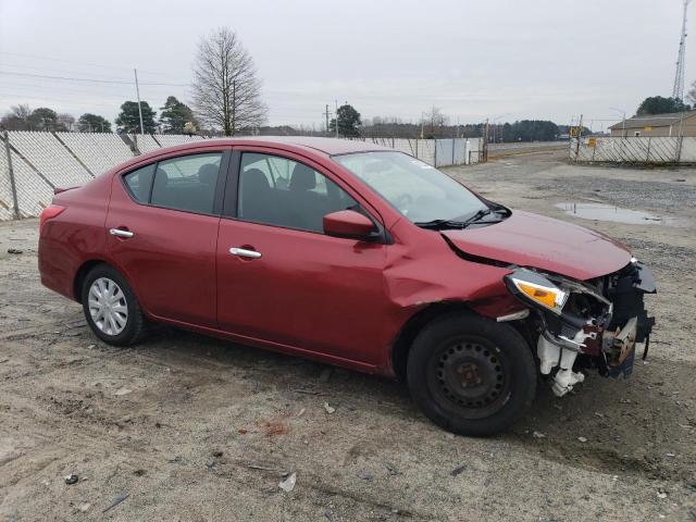 3N1CN7AP1JL800803 - 2018 NISSAN VERSA S RED photo 4