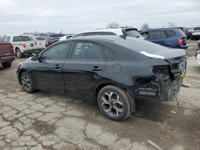 3KPF24AD5LE238869 - 2020 KIA FORTE FE BLACK photo 2