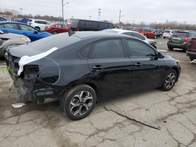 3KPF24AD5LE238869 - 2020 KIA FORTE FE BLACK photo 3