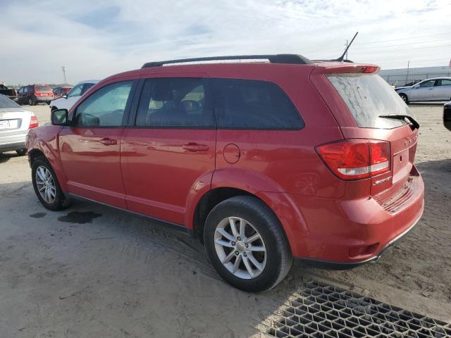 3C4PDCBG2HT510279 - 2017 DODGE JOURNEY SXT RED photo 2