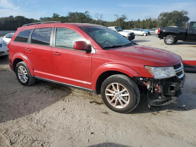 3C4PDCBG2HT510279 - 2017 DODGE JOURNEY SXT RED photo 4