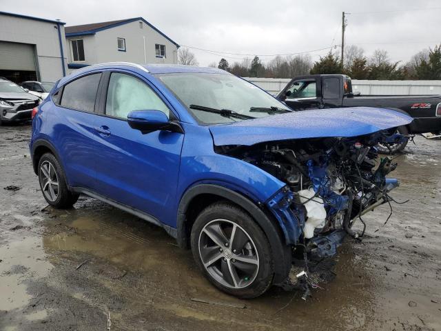 3CZRU6H5XMM705271 - 2021 HONDA HR-V EX BLUE photo 4