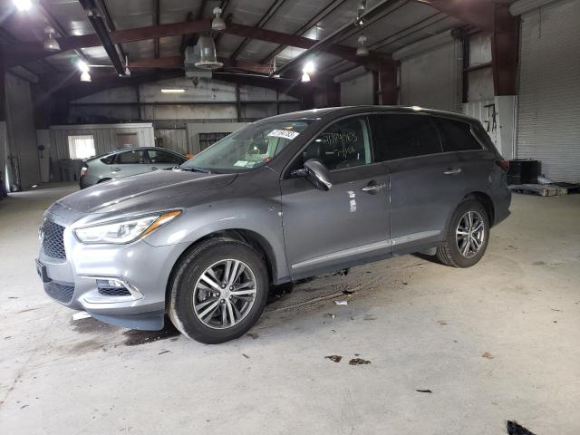 5N1DL0MM8KC569505 - 2019 INFINITI QX60 LUXE GRAY photo 1